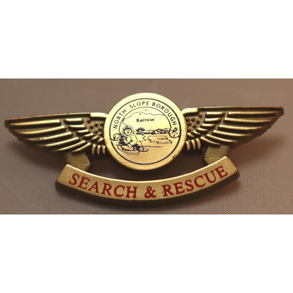 Vintage Alaska Search Rescue Wings Pins Lot of 7 North Slope - Picture 2 of 3